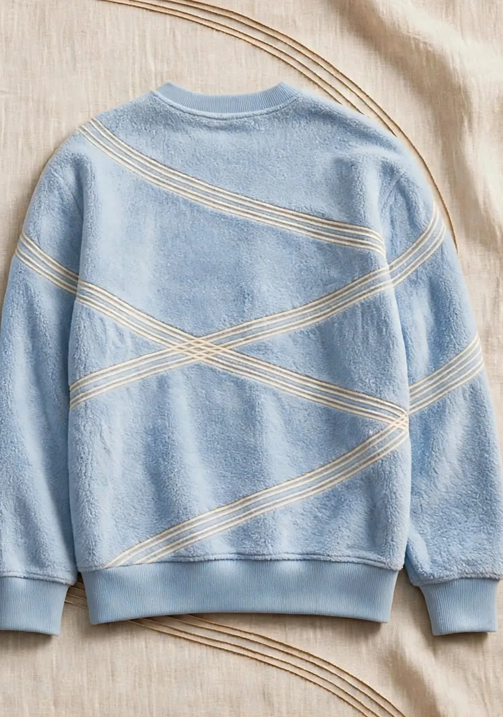 Pull Bleu ciel, face arrière