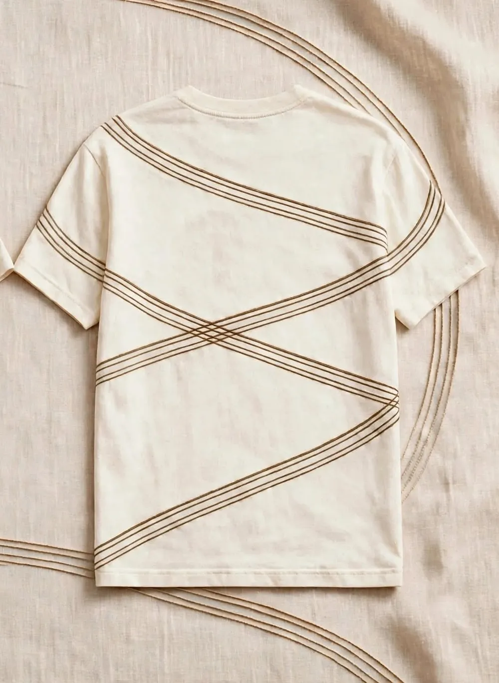 T-shirt Écru, face arrière