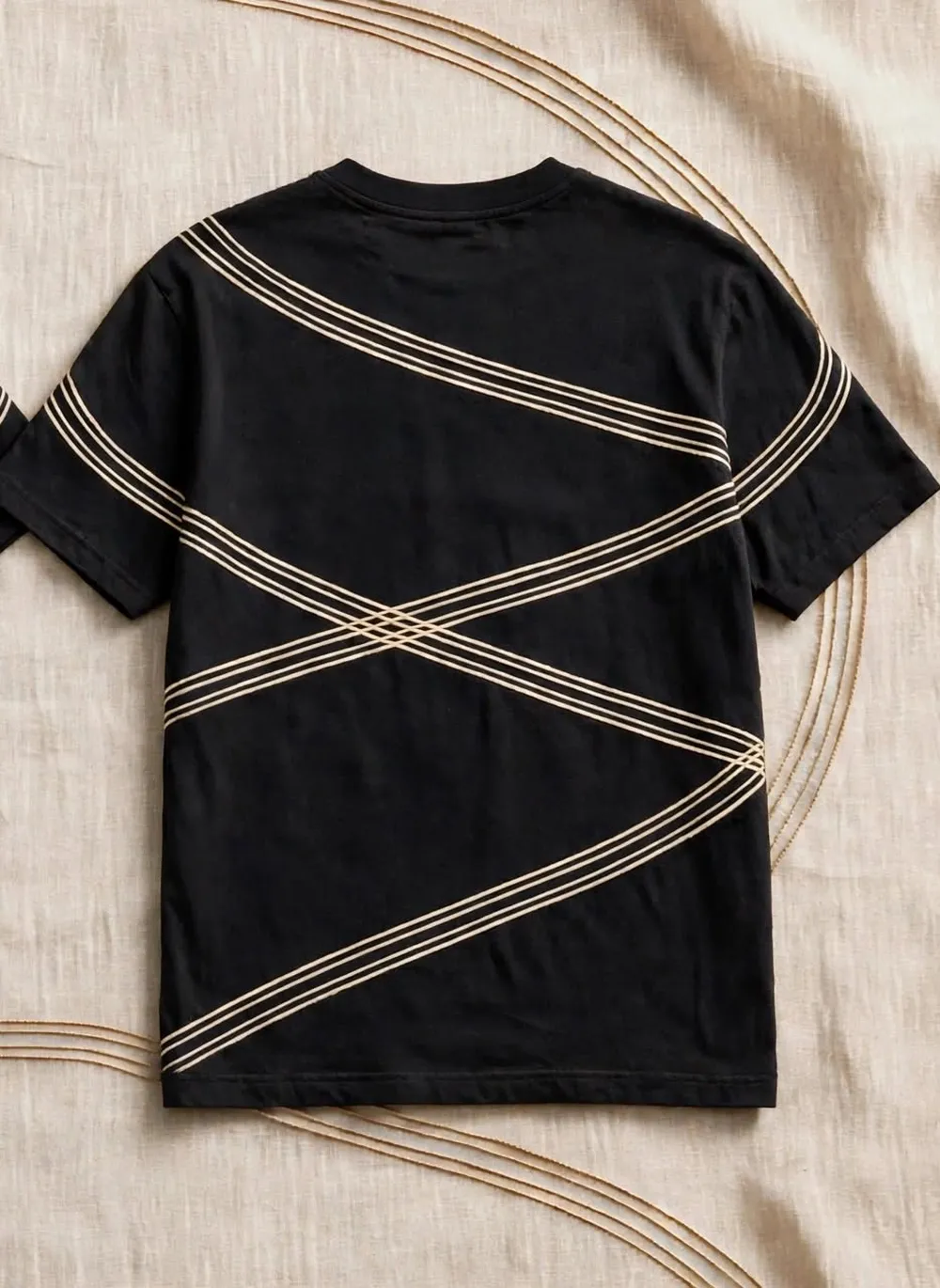 T-shirt Noir, face arrière